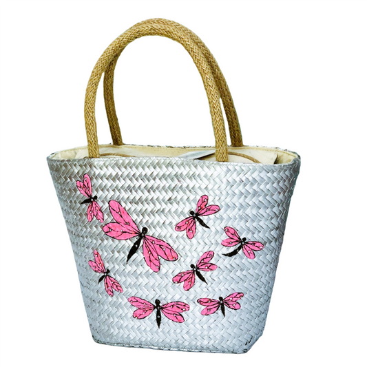 Sedge Bag - Pink Dragonfly - M