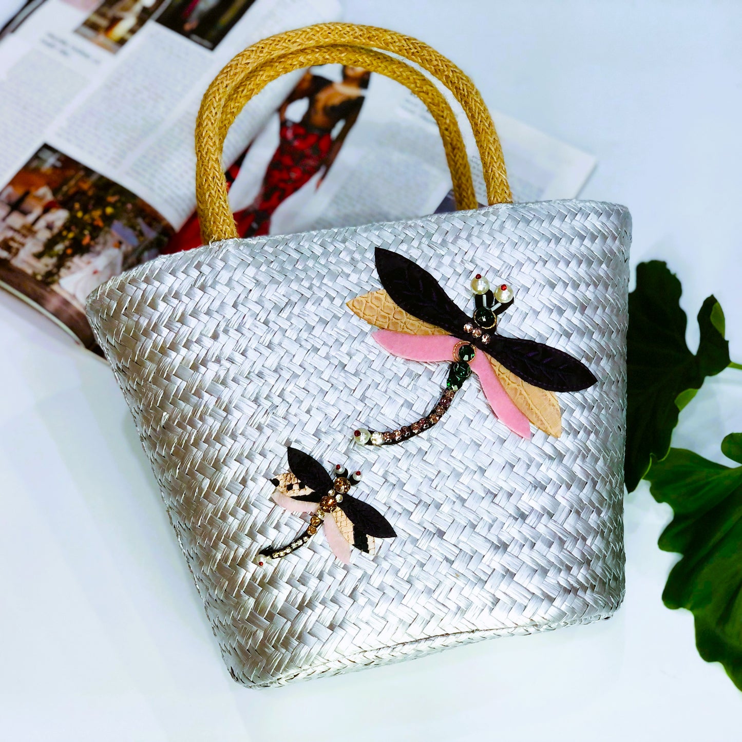 Sedge Bag - Silver Dragonfly - M