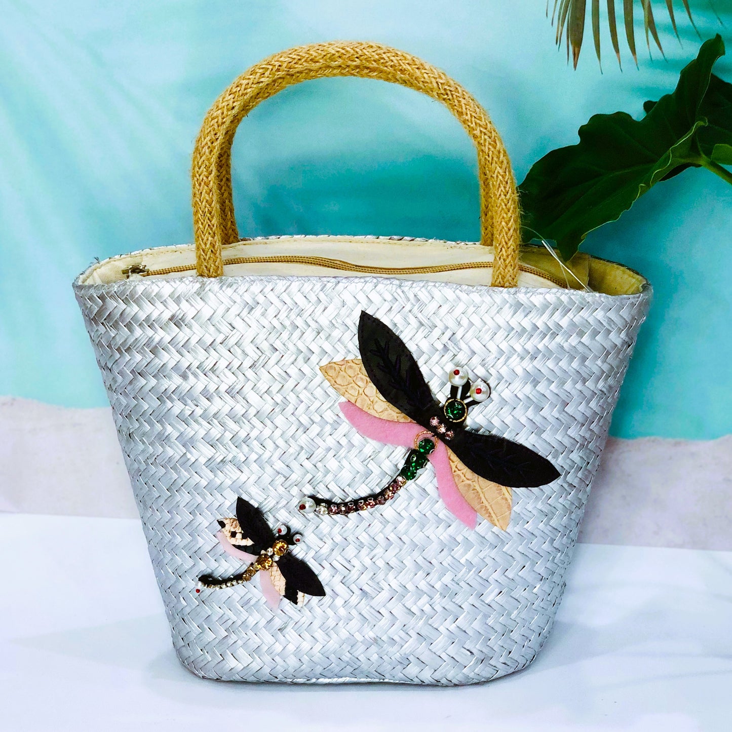 Sedge Bag - Silver Dragonfly - M