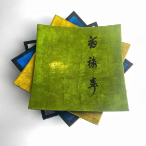 Bộ đĩa vuông sơn mài