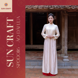 SP000116 - ÁO DÀI LỤA NHA XÁ