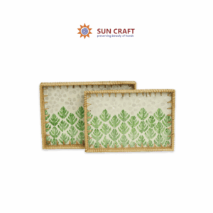 SP000867 - Khay chữ nhật khảm trai viền mây to